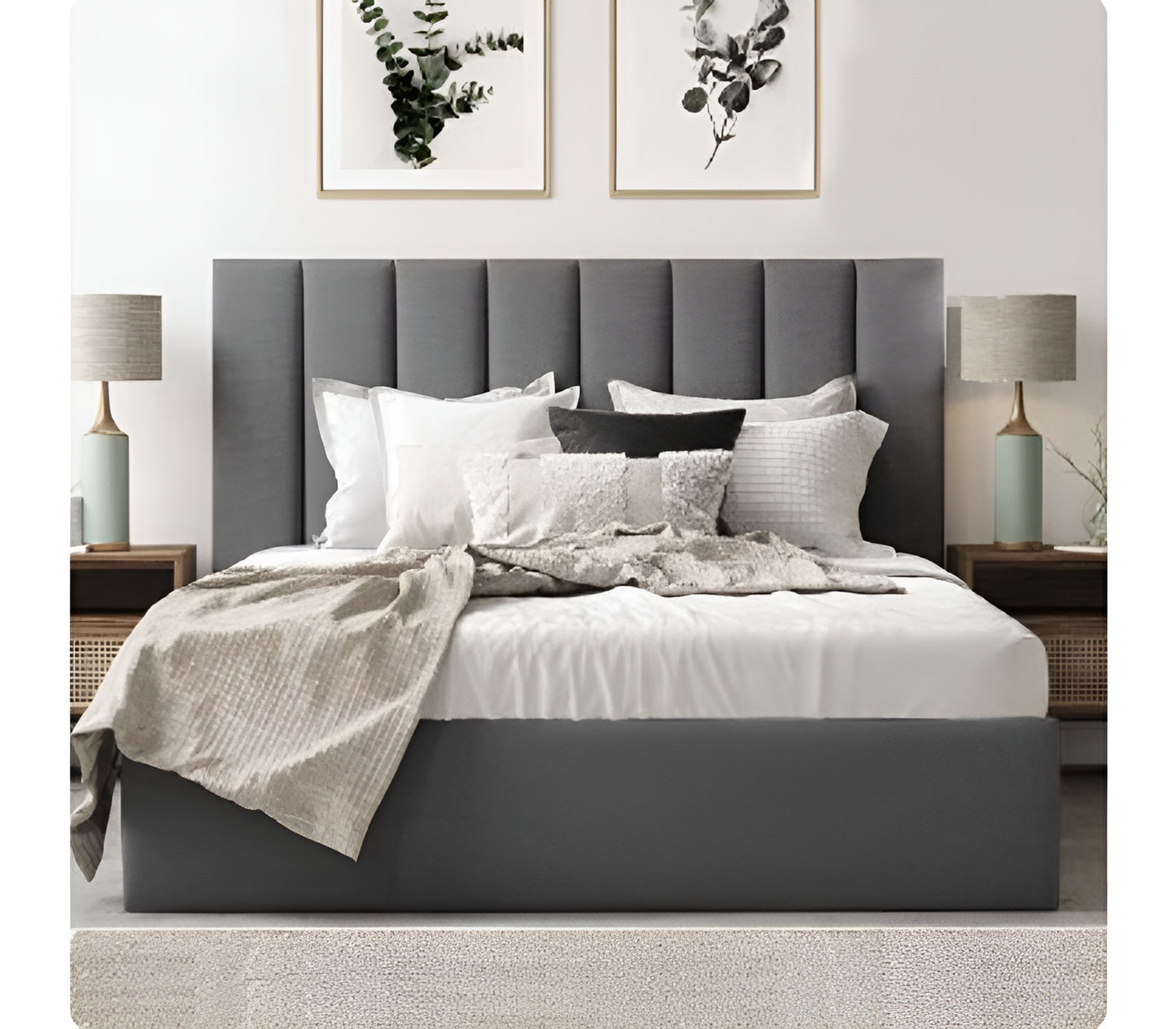 #1027 Bed in multiple sizes & colors