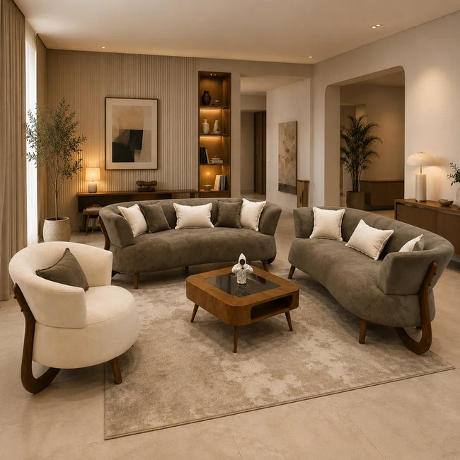 Living Room Set - 3 Pieces #106