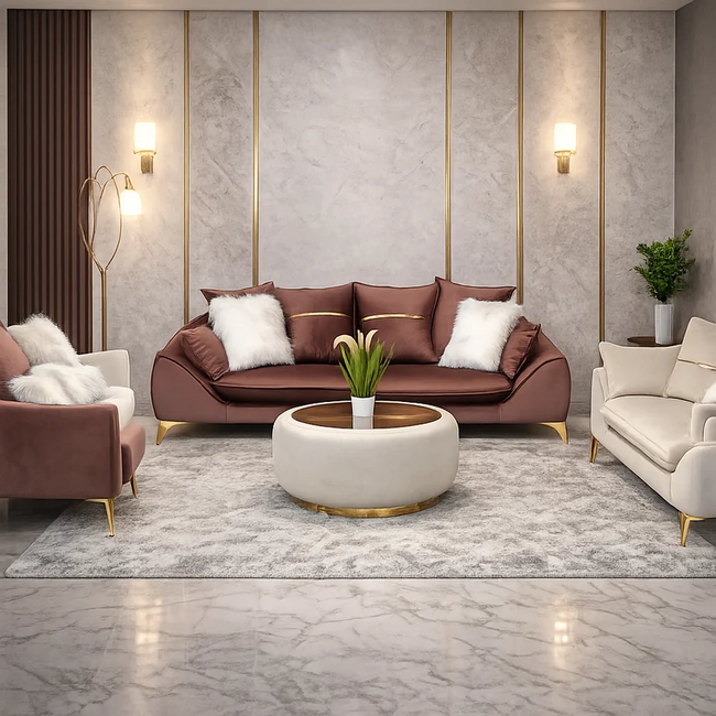 Living room set - 3 pieces #104