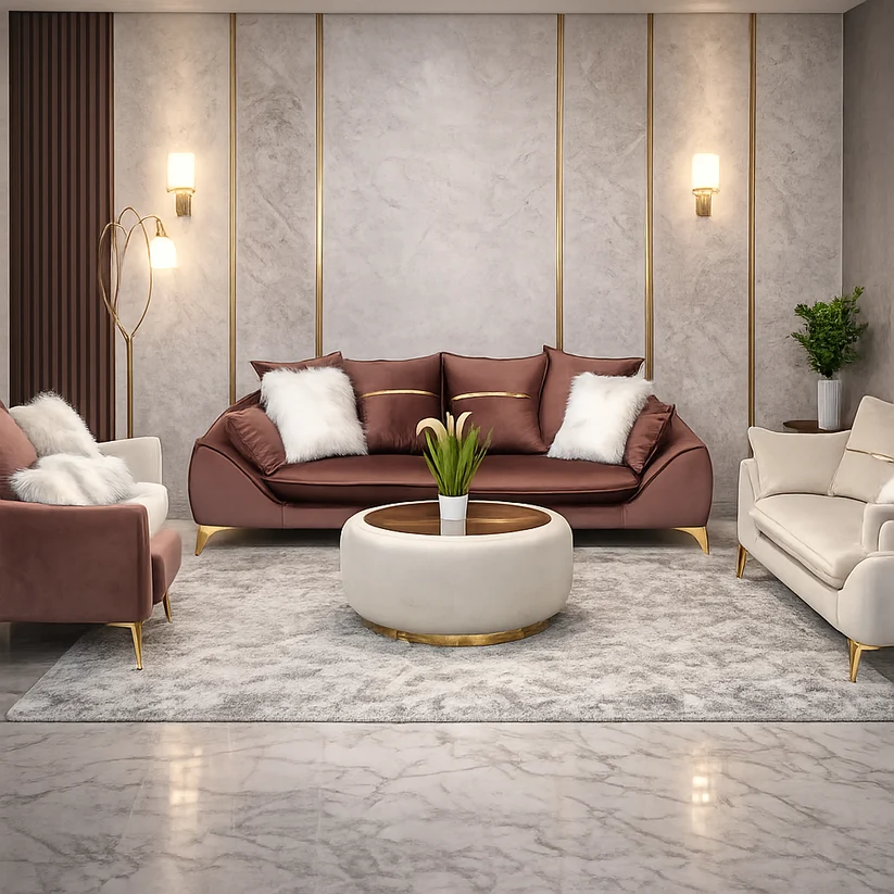 Living room set - 3 pieces #104