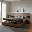 #1032 Bed with 2 commod