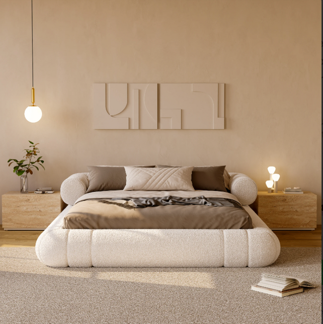 Boucle bed