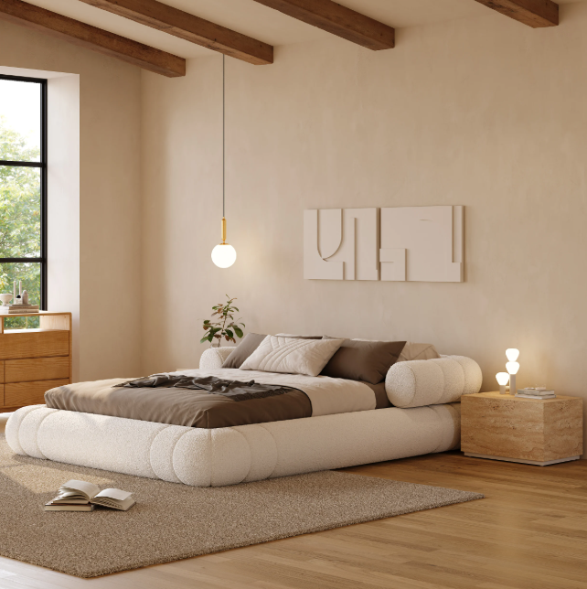 Boucle bed