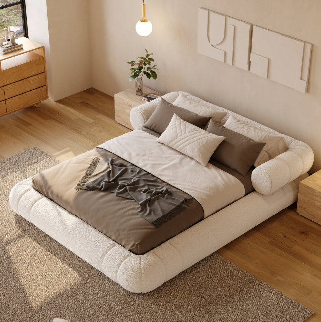 Boucle bed