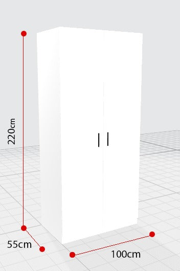 Wardrobe 100 cm #215